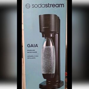 SodaStream Gaia Sparkling Water Maker - Black
